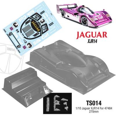 Carrosserie 1/10e JAGUAR XJR14 (non peinte) TEAM C