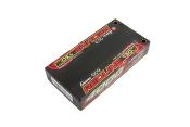 Lipo REDLINE 2.0 Shorty 2S HV 7.6V 130C 4000 mAh 4mm LCG Fible hauteur GENS ACE
