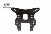 Support d'amortisseur avant carbone 4mm V4TR 4x2 PR RACING