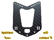 Tour Avant renforcé Carbone 3mm pour RC10 Masami 91 LR-PROD