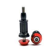 Fixations supérieures d'amortisseurs +5mm ergal 7075 T6 (2) pour S35-3/S35-3E/S35-GT RC-PROJECT