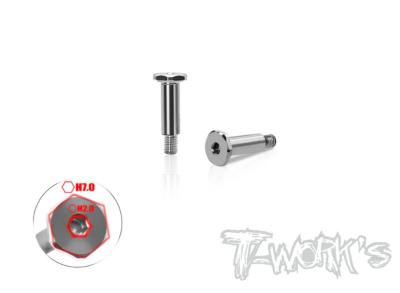 King Pin de Barre Ackerman en Titane pour MP11 (2pcs) T-WORK'S