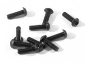 Vis BTR têtes bombées M3x10mm (10)
