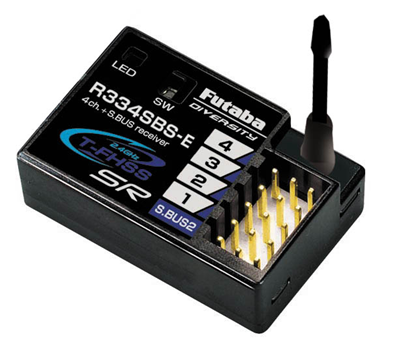 Récepteur Futaba R334SBS-E 2.4Ghz