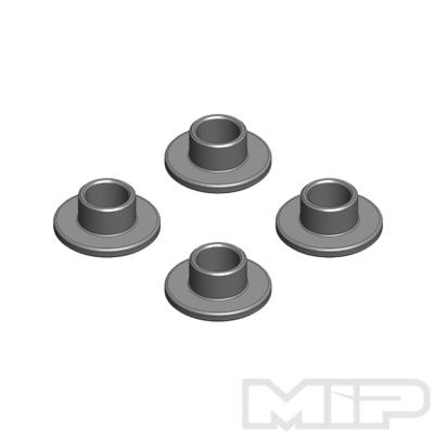 Set de bagues pour clapets de pistons Bypass1 Mugen/AE/Kyosho/Tekno (4) MIP