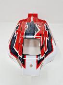 Carrosserie ST4-Falcon peinte Rouge/Blanc/Gun Métal pour S35-4 Bhrusless SWORKZ
