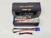 UK-Lipo 7600 mAh 75C 14.8V 4S pk 5mm VANT Battery