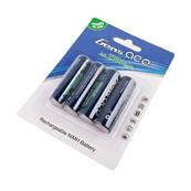 Accus d'émission rechargeables 2700 mah (4) 50x14mm GENS-ACE