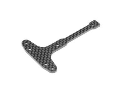 Renfort de châssis en T avant carbone 2.2mm XB4 X-RAY