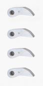 MASSELOTTES D'EMBRAYAGE ALUMINIUMS HARD (4)
