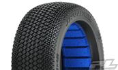 Pneus "Invader" M4 (super-soft) avec inserts bleus
