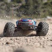 KRATON 4X4 6S BLX BRUSHLESS V6 SPEED TRUCK RTR (Bleu/Rouge) ARRMA