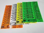 Autocollants SWORKZ - différents choix de couleurs WS-Line