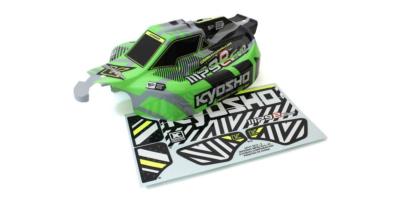 Carrosserie peinte verte MP9 Evo KYOSHO