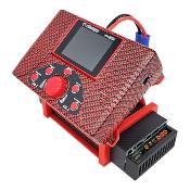 Support de stand pour chargeur et alimentation PLIABLE ROUGE RC-DISCHARGER