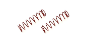 Ressorts d'amortisseurs arrières rouges 9.5x1.5 (L=94) MP10T KYOSHO