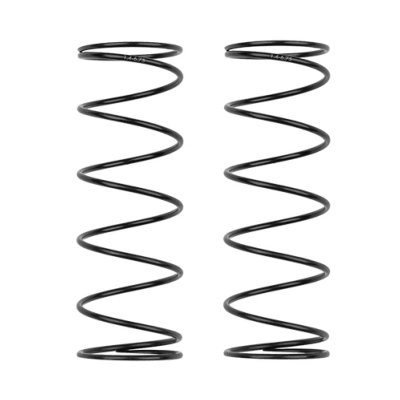 Ressorts d'amortisseurs 16mm jaunes (2) 4.40 lb/in, L66, 6.75T, 1.4D TEAM-ASSOCIATED