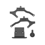 Kit support carrosserie gris "retro" RB10 FT TEAM-ASSOCIATED