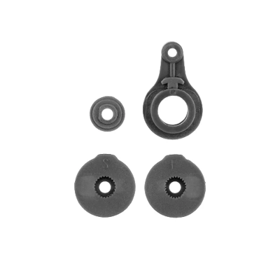 Sauve-servo plastique gris retro RB10 FT TEAM-ASSOCIATED