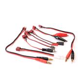 Cordon de charge Multiple (Dean, Tamiya, socquet, bec, futaba, pince)