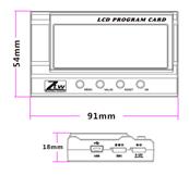 Boîtier de programmation LCD  pour Vario 220A avec Turbo ZTW