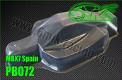 Carrosserie lexan "Spain" pour Mugen MBX-7R (non-peinte) 6-MIK