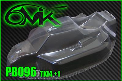 Carrosserie lexan "+1" pour Kyosho TKI4 (non-peinte) 6-MIK