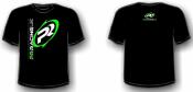 T-shirt logo Vert TEAM PR RACING