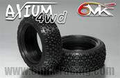 Pneus Axium avant 4x4 Silver seul (la paire) 6-Mik
