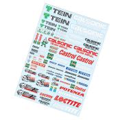 Planche de Stickers (A4) CALSONIC TEAM-C