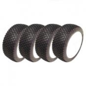 Lot de 2 paires de pneus+inserts+jantes non-montés, non-collés RAIN-EVO gomme pluie V2 XW  Donuts Racing (4)