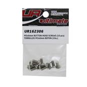 Vis M3 x 6mm têtes bombées (10) ULTIMATE RACING