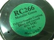 Peinture vert métalisé