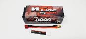 Accu Lipo 8000 120c 4S 14.8v (prises PK 5mm) +cordon DEANS/équilibrage WS-LINE