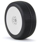 Pneus AKA "ZIPPS" "long-life" montés sur jantes blanches Super-Soft (2)