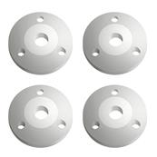 Pistons d'amortisseurs V2 12mm 4 x 1.4 coniques (4) Team Associated