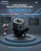 Combo Moteur RS Line Off-Road Engine 3 ports + Echapp. EFRA 2180 CORSATEC