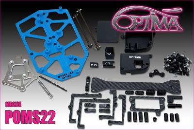 Kit de conversion pour accus « MID » sur Mugen MBX8E OPTIMA