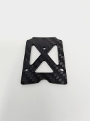 Renfort de support d'aileron carbone 2.5mm "ajouré" pour MBX8R LR PROD