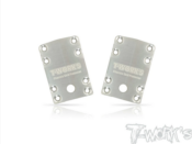 Sabot de protection de châssis inox pour Associated B74 (2pcs) T-WORK'S