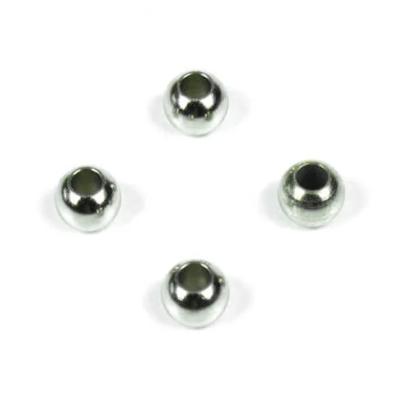 Pivot balls (6.8mm, no flange, sway bars, shock ends, ACIER) (4) TEKNO-RC