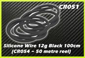 Core-Rc Fil silicone Ø 12 noir (1m)