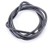 Fil silicone Ø 14 noir super souple (1m) CORE-RC