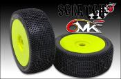 Pneus SCRATCH XS  "ULTRA" montés Collés sur jantes (la paire)
