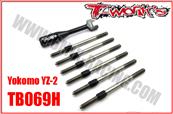 Kit de pas inversés titane "Hybrid" pour YZ-2