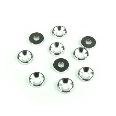 Rondelles coniques aluminium 3mm (10)