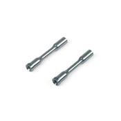 Axes de renvoi de direction aluminium gun metal (2) TEKNO-RC