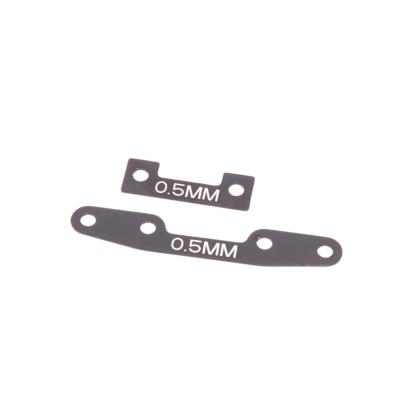 Entretoises alu. arrière 0.5mm ST2/LD3 SCHUMACHER RACING