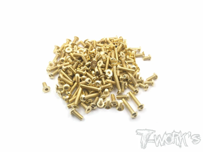 Kit complet de vis acier nitride pour Sworkz S35-4 (160pcs) T-WORK'S