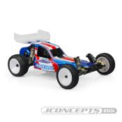 Carrosserie non-peinte "Protector" pour Associated RC10 Worlds car + aileron 6.5 J-CONCEPTS